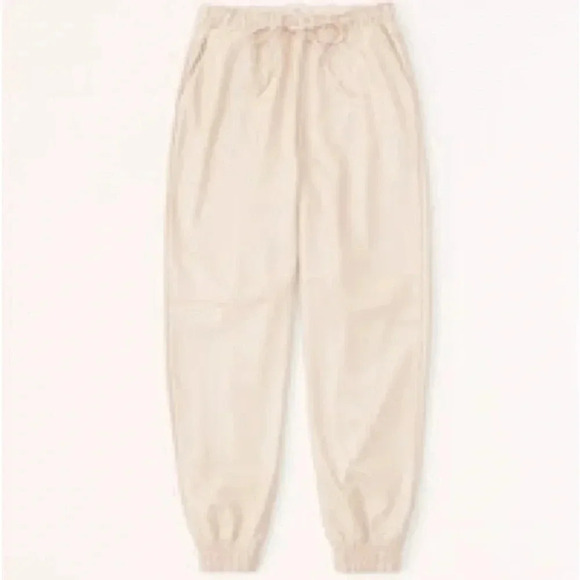 abercrombie & Fitch vegan leather sunday joggers - Picture 3 of 3